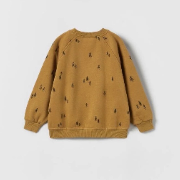 Zara Sweatshirt with Trees - Picture 3 of 10
